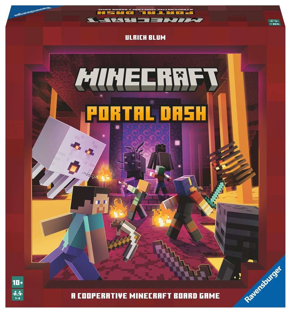 Ravensburger Minecraft Portal Dash - Bordspel - Familie editie