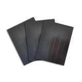 Mahé qc37 Magnetische Band Zelfklevend 10 x Kunststof Zwart 1,3 x 0,3 cm