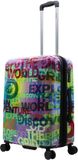 Discovery Explore The World Harde Reiskoffer met print 67 cm (Medium) - Bedrukt / Medium