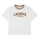 Lacoste T-shirt met tekst - wit