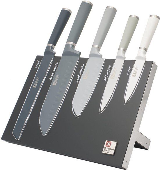 Richardson Sheffield Seasons Messenblok (5-delig) - Grijs