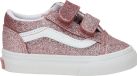 Vans Old Skool V Glitter Rose Gold Sneakers Junior Taille 21
