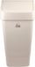 Scott Young Afvalbak met Tuimeldeksel - Wit - 50L