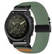 By Qubix Qubix - Geschikt voor Garmin bandje - 26mm Quickfit - Nylon bandje met parachute sluiting - Groen - Geschikt voor Garmin Quatix 8 - 51mm
