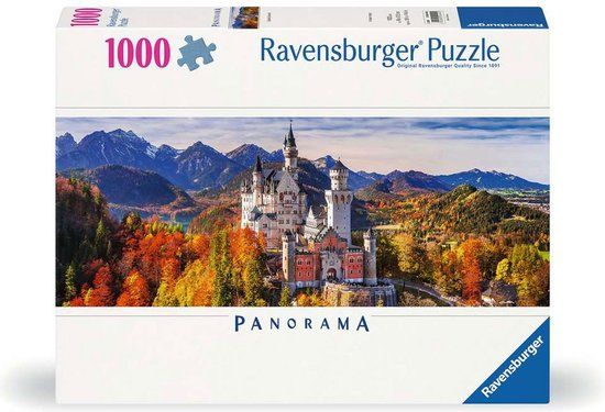 Ravensburger Puzzel Panorama Castello Bavaria 1000 stukjes