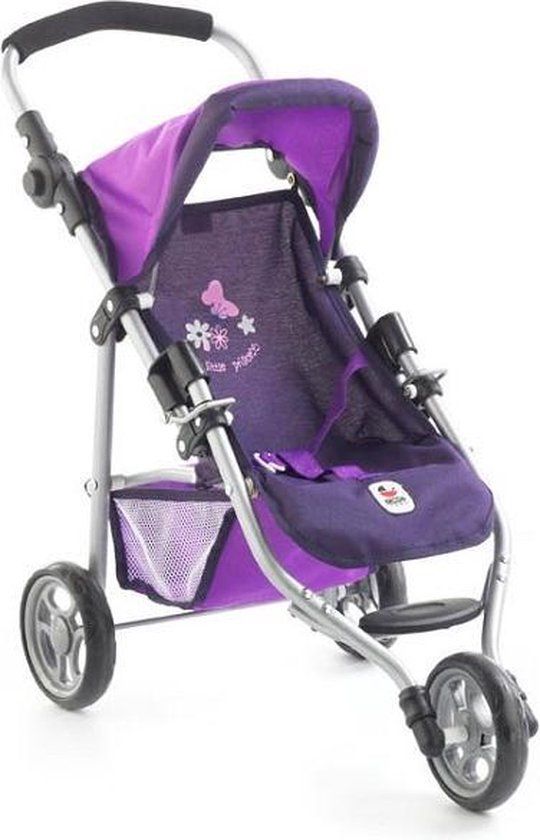 Bayer Chic 2000 Poppenwagen Jogger Lola - Pflaume