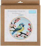 Trimits Borduurpakket met 15cm borduurring "vogel"