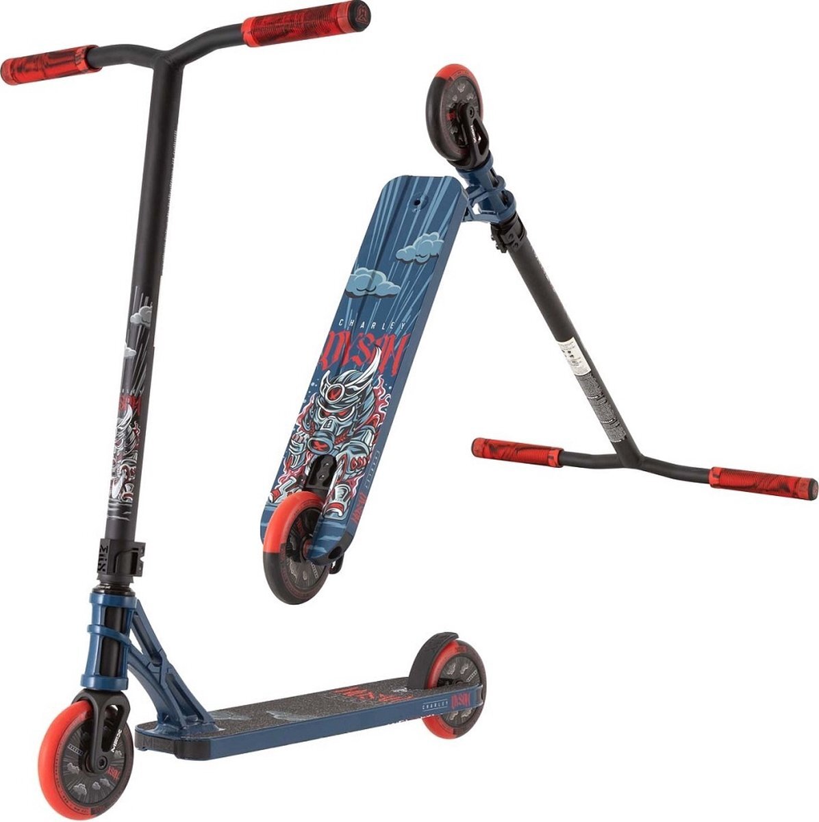 MGP MGX Charley Dyson - Stuntstep Navy/Red