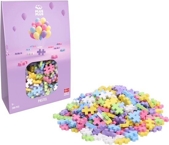 Plus-Plus Basic Pastel 300 delige bouwset