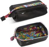 ZIPIT Lenny etui / grote etui voor school en kantoor / etui, cosmetische tas met brede opening / etui zwart