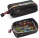 ZIPIT Lenny etui / grote etui voor school en kantoor / etui, cosmetische tas met brede opening / etui zwart