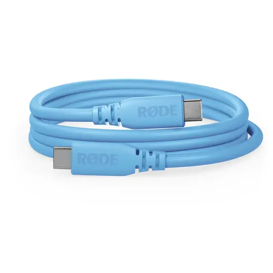 Rode RODE SC27 2m SuperSpeed USB-C to USB-C Cable, Blue