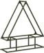 vidaXL - Brandhoutrek - olijfgroen - 80x25x90 cm - koudgewalst staal