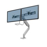 Fellowes Eppa Crossbar Monitor Arm - Zilver - 32" - 2 Schermen