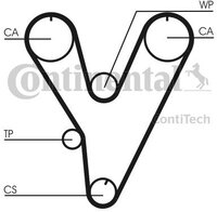 Continental ContiTech CT805K1 Timing Belt Kit