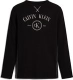 Calvin Klein Pyjama lang zwart / wit Katoen/Polyester M