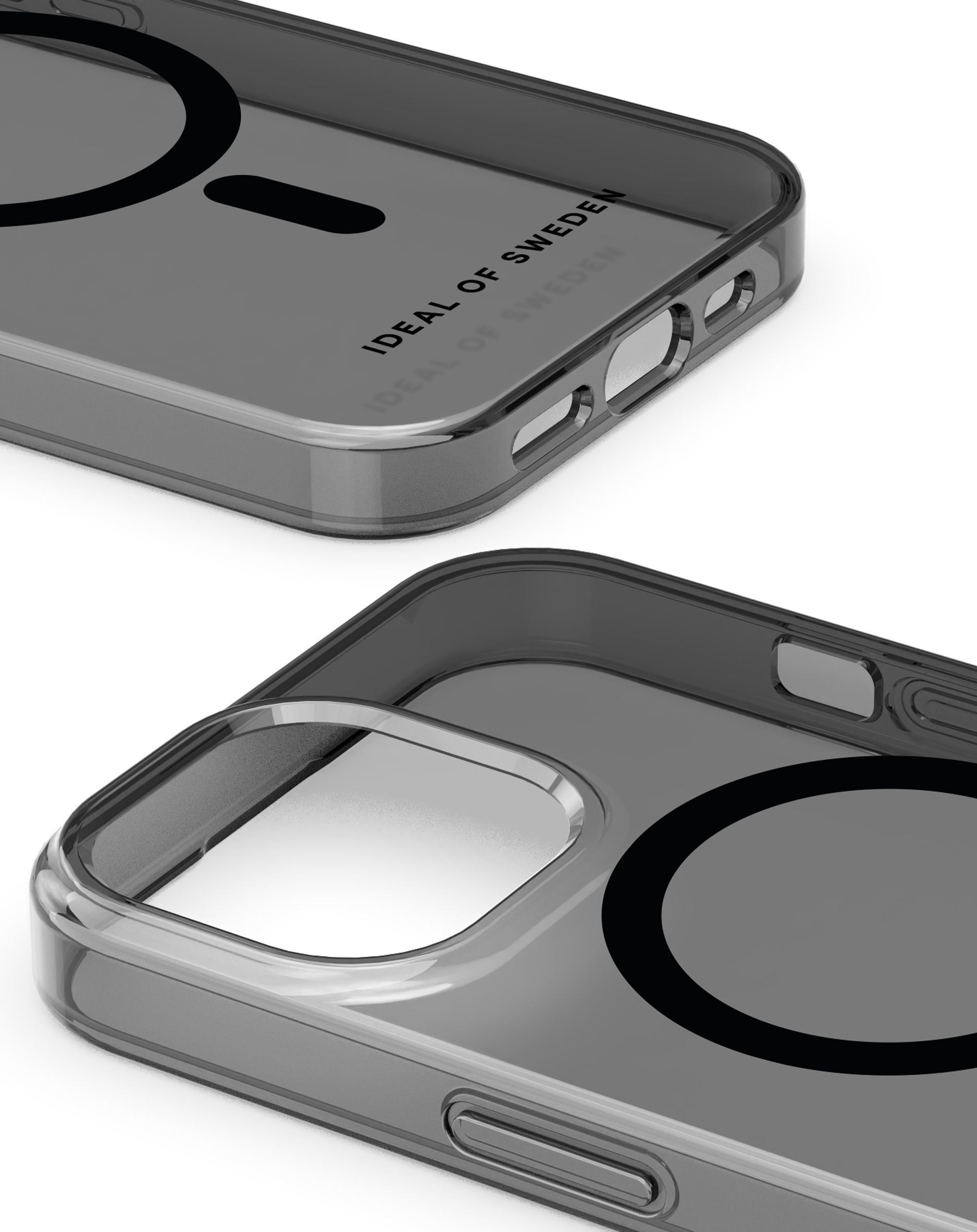 iDeal of Sweden Clear MagSafe Tinted Black Case for iPhone 13/14/15 - Black