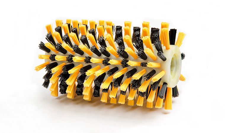 GLORIA Electric Weed Sweeper Brush for MultiBrush and PowerBrush - Black/Yellow