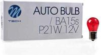 Tech M-Tech P21W BA15s 12V 21W Basic Rood - 10 stuks