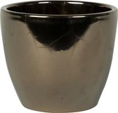 Ter Steege Bloempot - goud - glans - Scandinavisch - 13 x 11 cm