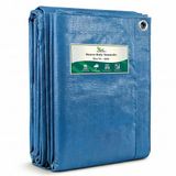 GARDENIX Dekzeil van stof voor alle doeleinden, beschermend dekzeil, blauw 60 g/m² (1,5 m x 6 m)