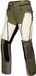 IXS Venture-Air 1.0, pantalon en textile, couleur: Gris Clair/Olive/Gris, taille: XS