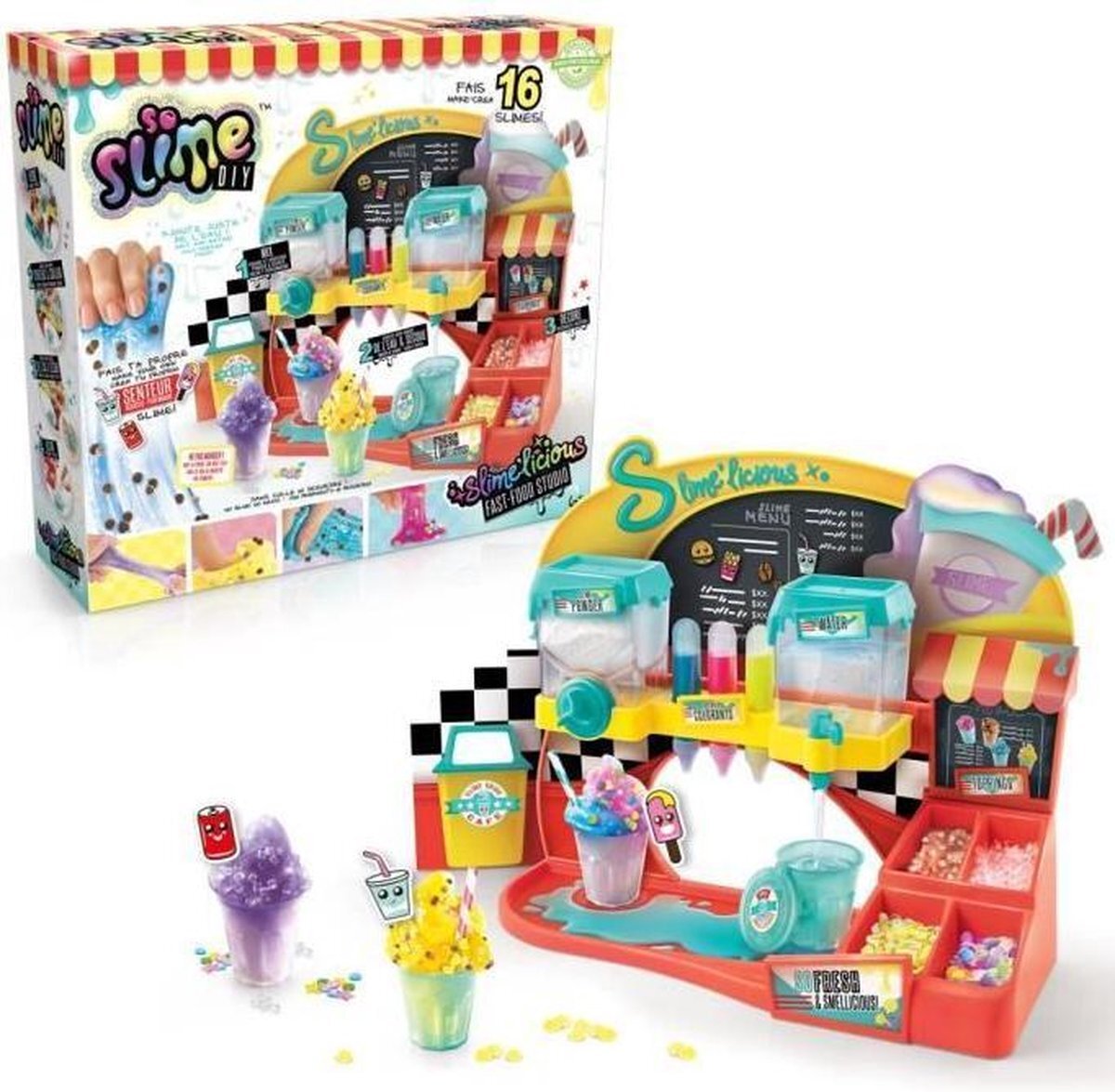 canal toys SO DIY So Slime Slimelicious Factory - Fastfood-slijmmaker!