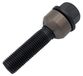 Porsche 1 vis de roue M14x1.5, 53 mm, à collet sphérique, 2 pièces, noire, pour Porsche 911 991, 911 997, Boxster 981, Boxster 987, Boxster Spyder 981, Boxster