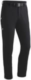 Maier Sports Naturno Slim Wandelpantalon Mannen Zwart Polyester Lente/Zomer 2026