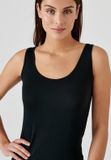 Damart - Thermolactyl Sensitive onzichtbaar hemd - Dames - Zwart - 50-52 (XL)