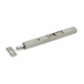 DX Dulimex Kantschuif - Verzinkt - Staal - 20 mm breed, recht 200 mm verzinkt