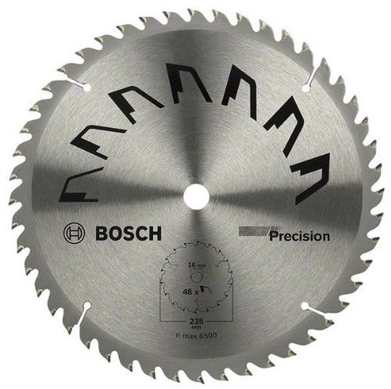 Bosch Accessoires Bosch Cirkelzaagblad precisie - 235 mm - 16 mm - T48