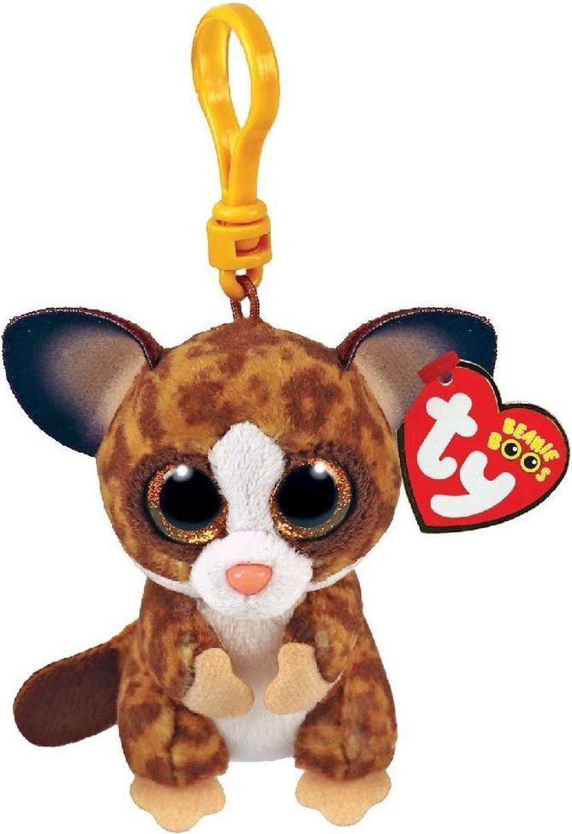 TY Beanie Boo's Clip Bush Baby 7cm - Bruin - Pluche - 2022