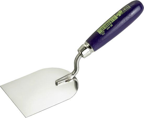Connex Stucadoorstroffel Recht 80 x 105 mm RVS