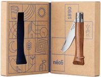 Opinel Néo6 Zakmes - Black walnut - RVS/Hout - Opiflex