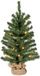 Bellatio Decorations arbre de Noël artificiel - H60 cm - avec guirlande lumineuse - arbre artificiel - petit arbre lumineux