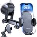 Miracase Autotelefoonhouder [2024 krachtige zuignap] telefoonhouder auto dashboard, 360° draaibaar, draagbaar, auto voor iPhone, compatibel met 4-7,2 inch smartphone