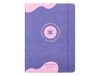 Antartik Schoolagenda, 25-26, gebonden, kunstleer, violet, weekoverzicht, A5, tweetalig, FSC, 80 g