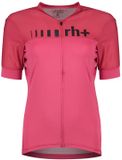 Rh+ Logo Maillot Cycliste Rose M Femme