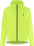 BBB Cycling bbw-475 multishield regenjas fiets: urban & sport - waterdicht 10k en ademend - heren & dames fietsjas - neon geel - maat xl