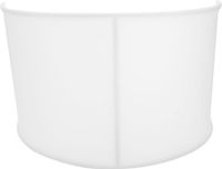 Omnitronic Mobile DJ Screen Curved incl. Cover, white - DJ-tafel