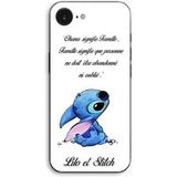 Maniacase Hoesje voor iPhone 17e Stitch Lilo familie wit