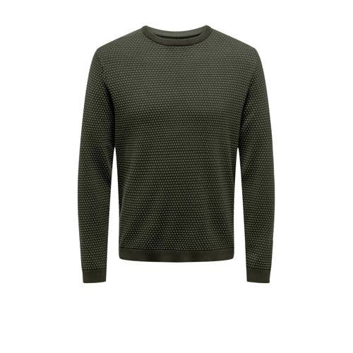 ONLY & SONS ONSTAPA trui - groen