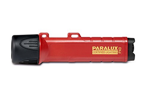MM Spezial Parat krachtige lamp PARALUX PX0 (LED, compatibel met Parasasnap en bijna alle helmhouders, materiaal: polycarbonaat; waterdicht; rood, met batterijen)
