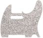 Fender 0992186002 Telecaster Pickguard SS Silver Sparkle Hybrid Glass/Glitter