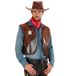 Widmann 7585C - cowboy vest, bruin