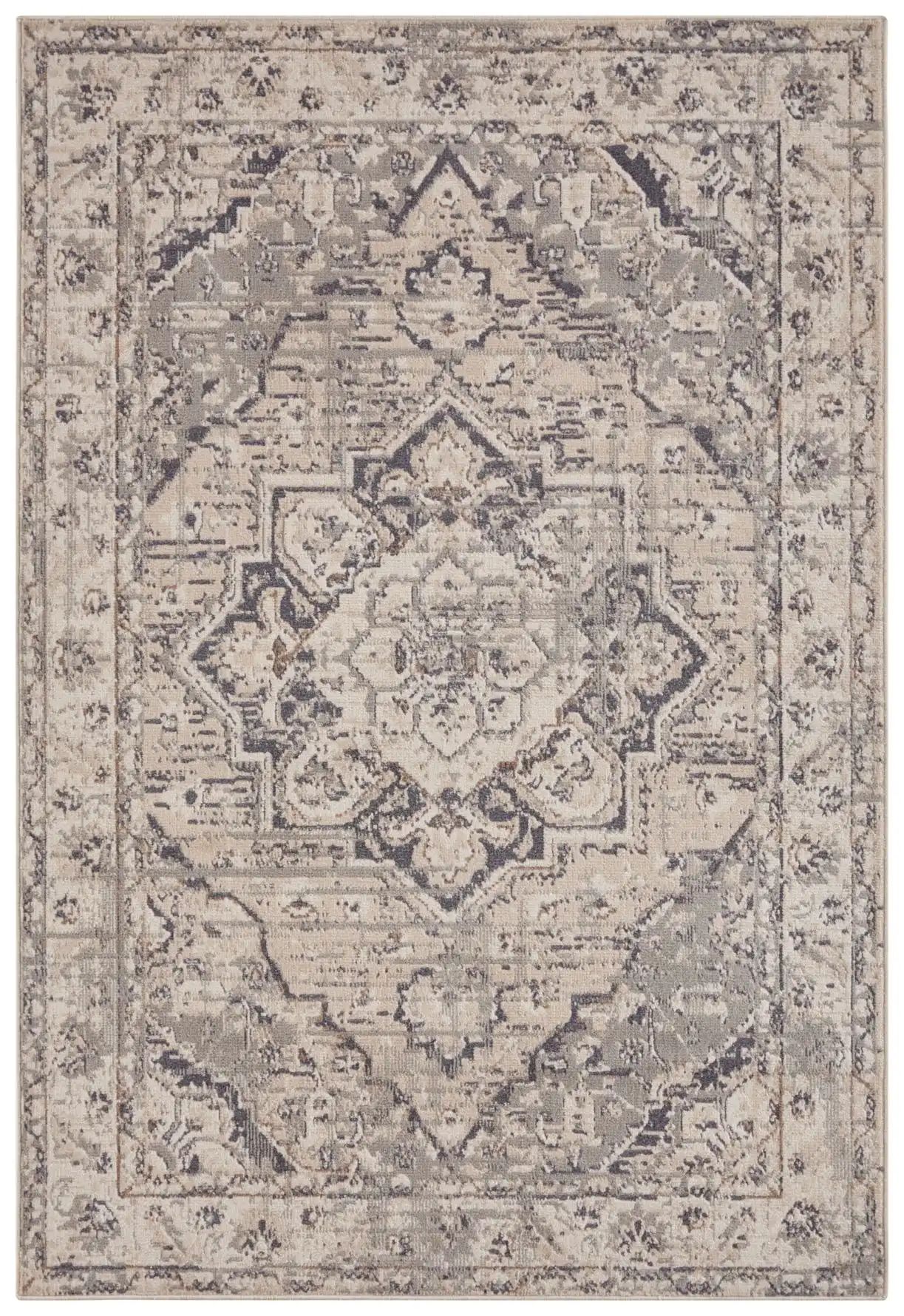 Hanse Home Zand Vintage Tapijt - Crème/Grijs - 120x170cm