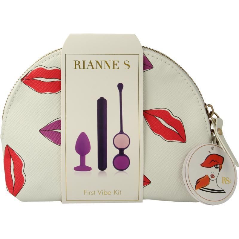 Rianne s RS - Essentials - First Vibe Kit - Paars - Mini vibrator - Unisex