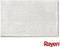 Rayen Microfiber badmat - 80 x 50 cm - wit