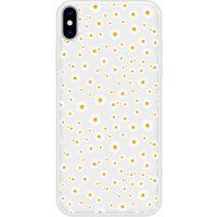 Apple Bedrukt siliconen hoesje compatibel met iPhone XS Max Daisy